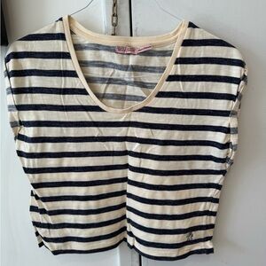 Juicy Couture Striped Shirt Cotton Vintage
